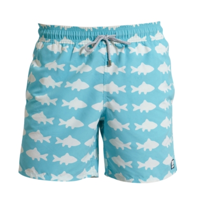 Tom and Teddy Mens Red & White Fish