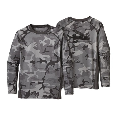 Patagonia Boys Long Sleeve Silkweight Rashguard