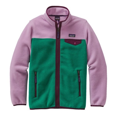 Patagonia Girls Lightweight Synchilla Snap T Fleece Jacket