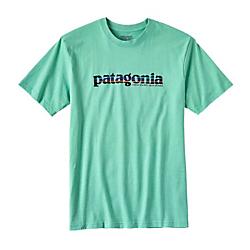 Patagonia Mens 73 Text Logo Recycled CottonPoly Responsibili Tee