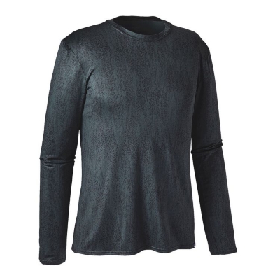 Patagonia Mens Long Sleeved Capilene Daily Graphic T Shirt