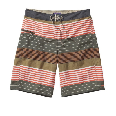 Patagonia Mens Printed Wavefarer Board Shorts 21 in