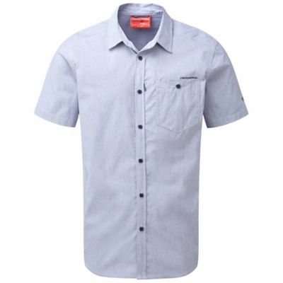 Craghoppers Mens InsectShield Henri Short Sleeved Shirt