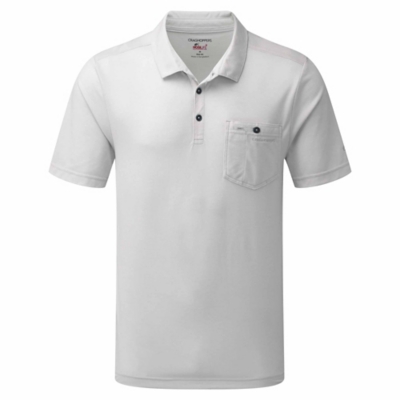 Craghoppers Mens NosiLife Gilles Short Sleeved Polo