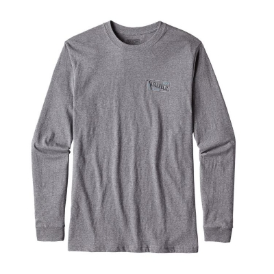 Patagonia Mens LS Iron Clad 73 Cotton T Shirt