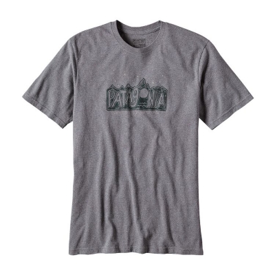 Patagonia Mens Moonlighters Cotton/Poly Responsibili Tee