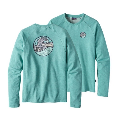Patagonia Mens Set Wave Lightweight Crew Sweatshirt