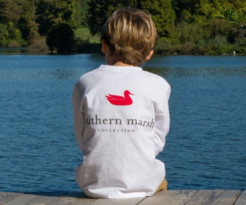 Southern Marsh Youth LS Authentic Tee