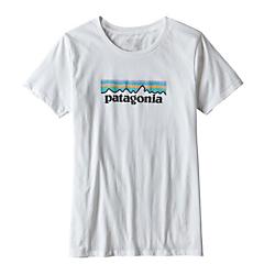 Patagonia Womens Pastel P 6 Logo Cotton T Shirt