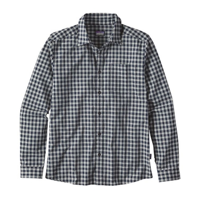 Patagonia Mens Long Sleeved Fezzman Shirt Reg Fit
