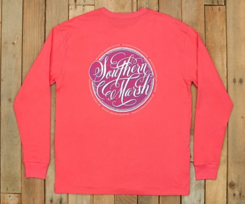 Southern Marsh LS Signature Coin Tee