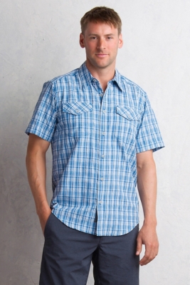 Ex Officio Mens Arruga Plaid SS