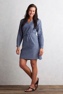 Ex Officio Womens Sol Cool Chambray Dress