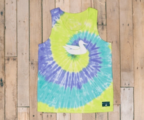 Southern Marsh Whitling Tie Dye Tank Spiral