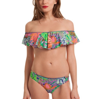 Trina Turk Tropic Escape Off The Shoulder