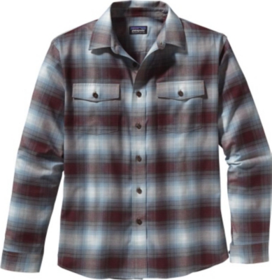 Patagonia Mens Buckshot Flannel Shirt - Sale