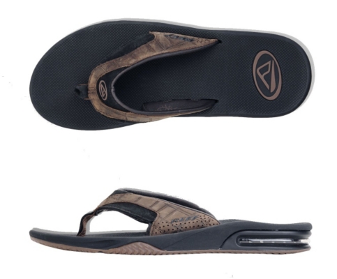 Reef Mens Leather Fanning