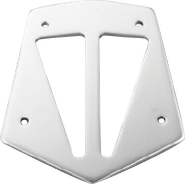 HONDA GENUINE ACCESSORIES SPORT-CUSTOM TALL CHROME BACKREST TRIM - Cruiser Sissy Bars