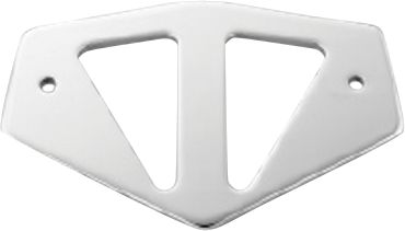 HONDA GENUINE ACCESSORIES SPORT-CUSTOM LOW CHROME BACKREST TRIM - Cruiser Sissy Bars