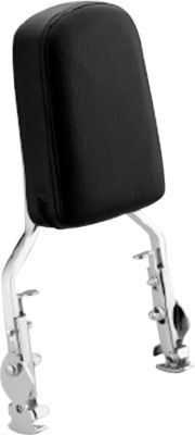 HONDA GENUINE ACCESSORIES ADJUSTABLE CHROME BACKREST - Cruiser Sissy Bars