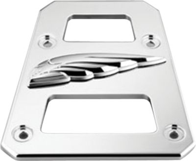 HONDA GENUINE ACCESSORIES DELUXE CHROME REAR CARRIER TRIM - Cruiser Sissy Bars