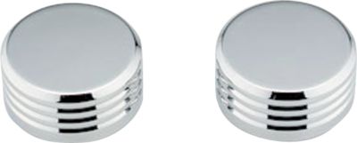 HONDA GENUINE ACCESSORIES BILLET UPPER FORK NUT COVERS - Cruiser Tire And Wheel Accessories