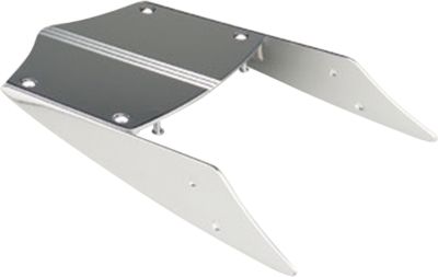 HONDA GENUINE ACCESSORIES NEO-RETRO CHROME REAR CARRIER -  Cruiser Racks 
