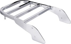 HONDA GENUINE ACCESSORIES SQUARE-TUBE CHROME REAR CARRIER -  Cruiser Racks 