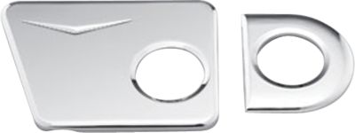 HONDA GENUINE ACCESSORIES BILLET SWINGARM PIVOT COVER SET - Cruiser Frame Covers