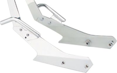 HONDA GENUINE ACCESSORIES CHROME PASSENGER GRAB RAILS - Cruiser Sissy Bars