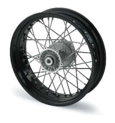 KTM REAR WHEEL COMPLETE BLACK 4.25X17 - 