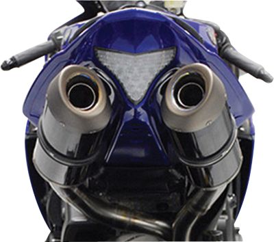 GYTR GRAVES MOTORSPORTS CARBON FIBER SLIP-ON EXHAUST - Bikemaster Buffer Ball
