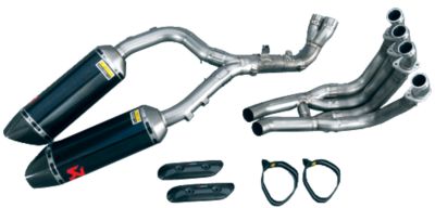 YAMAHA/AKRAPOVIC BEN SPIES EVOLUTION CARBON FIBER EXHAUST SYSTEM - CARBON FIBER END CAP - 