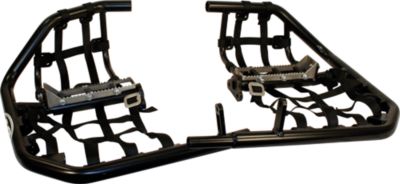 AC RACING MX PEG NERF BARS - BLACK - ATV Nerf Bars 