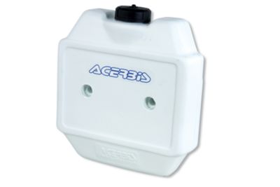 ACERBIS FRONT AUXILIARY FUEL TANK 1.3 GALLON - WHITE - Dirt Bike Fuel Tanks Fuel Tanks