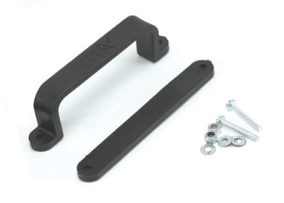 ACERBIS NUMBER PLATE CABLE GUIDE - BLACK - Dirt Bike Cable Guides