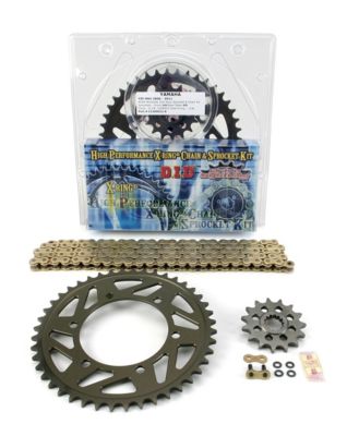 AFAM 520 SPROCKET AND CHAIN KIT - STOCK GEARING - 