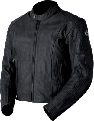 AGVSPORT CANYON PERFORATED LEATHER JACKET - Maier Stock Hood - Ktm