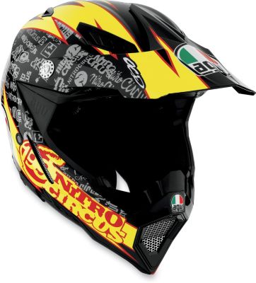 AGV AX-8 HELMET - TP 199 - Dirt Bike Motocross Helmets