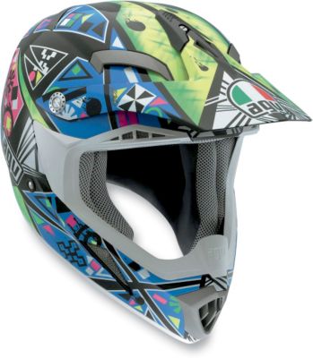AGV MT-X HELMET - KARMA - Dirt Bike Motocross Helmets