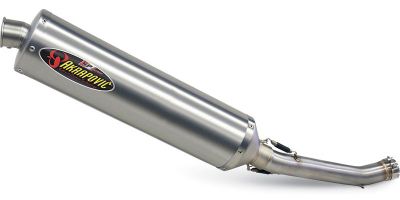 AKRAPOVIC BOLT-ON EC TYPE EXHAUST - TITANIUM -  Motorcycle Slip On Exhaust Systems 
