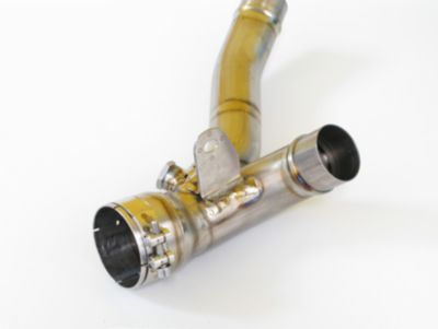AKRAPOVIC EXHAUST COLLECTOR - STAINLESS STEEL -  Motorcycle Slip On Exhaust Systems 