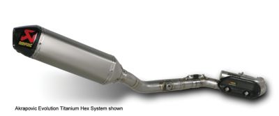 AKRAPOVIC EVOLUTION CARBON FIBER HEX SYSTEM SPARK ARRESTOR - 4-Stroke Dirt Bike Exhaust Systems 