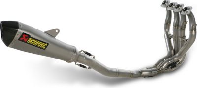 AKRAPOVIC EVOLUTION FULL SYSTEM EXHAUST - TITANIUM HIGH MOUNT