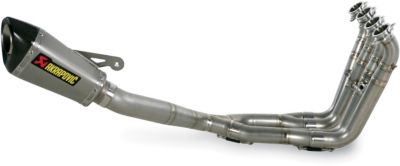AKRAPOVIC EVOLUTION FULL SYSTEM EXHAUST - TITANIUM SHORTY