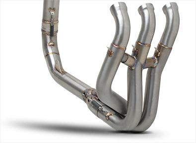 AKRAPOVIC EXHAUST HEADER - STAINLESS STEEL - Bikemaster Automatic Battery Charger