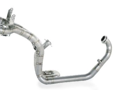 AKRAPOVIC EXHAUST HEADER - TITANIUM -  Motorcycle Slip On Exhaust Systems 
