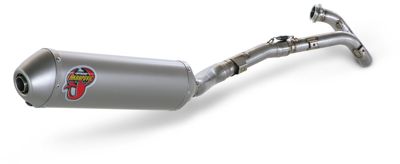AKRAPOVIC EVOLUTION TITANIUM STANDARD SYSTEM SPARK ARRESTOR - 4-Stroke Dirt Bike Exhaust Systems 