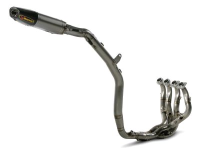 AKRAPOVIC FULL SYSTEM RACE HEX CARBON FIBER EXHAUST