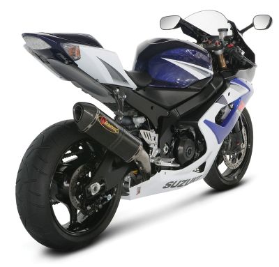 AKRAPOVIC FULL SYSTEM RACE SINGLE CAN CARBON FIBER EXHAUST